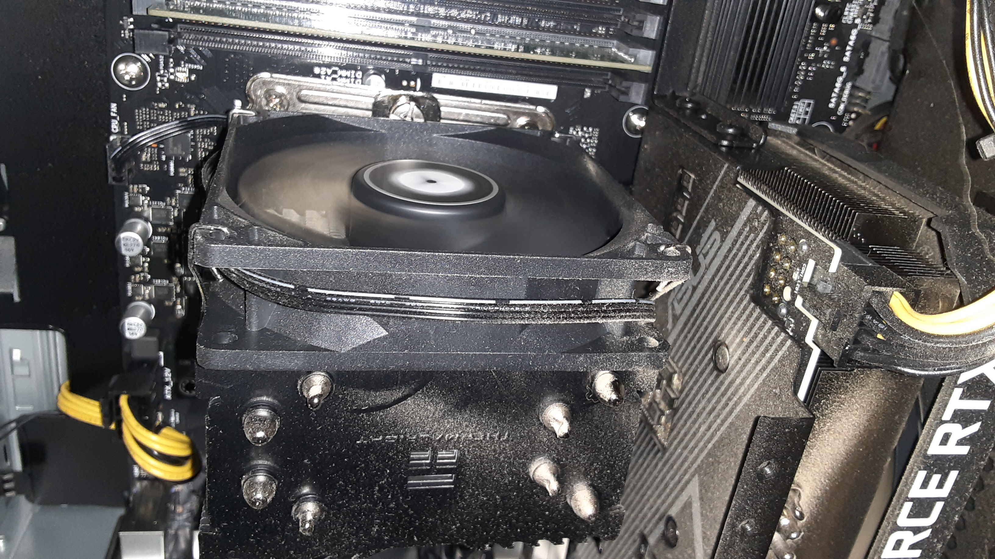 CPU Covered by Cooler